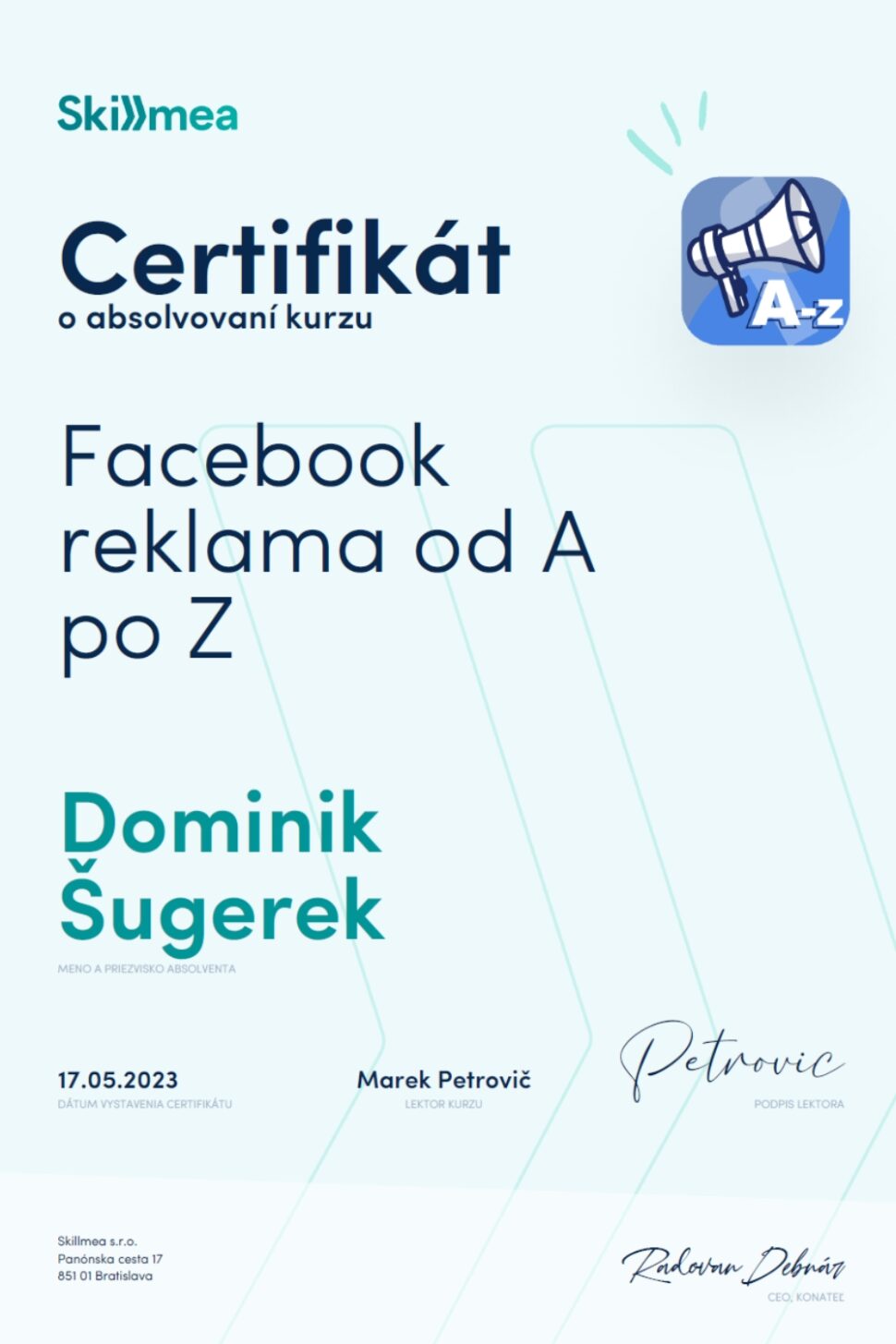 skillmea facebook reklama od A po Z